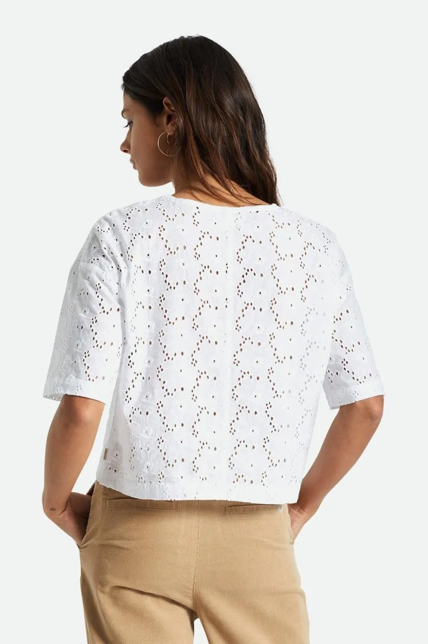 Amalfi Eyelet S/S Woven