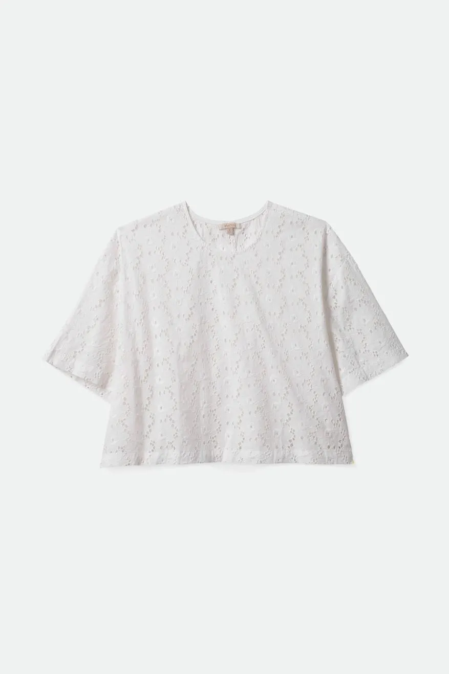 Amalfi Eyelet S/S Woven