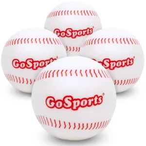 GoSports Pitch N Stick Replacement Baseballs - 4-Pack