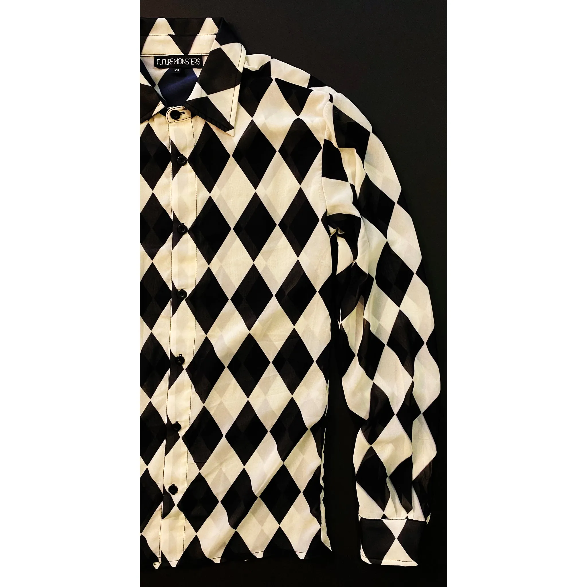 Harlequin Button-Up
