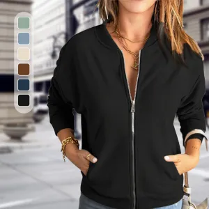 Hot Sale 49% OFFWomen's Casual Zippered Jacket