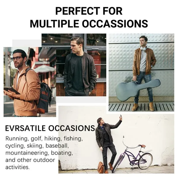 HOT SALE 50% OFFMen's Standing Collar Zipper Casual Jacket
