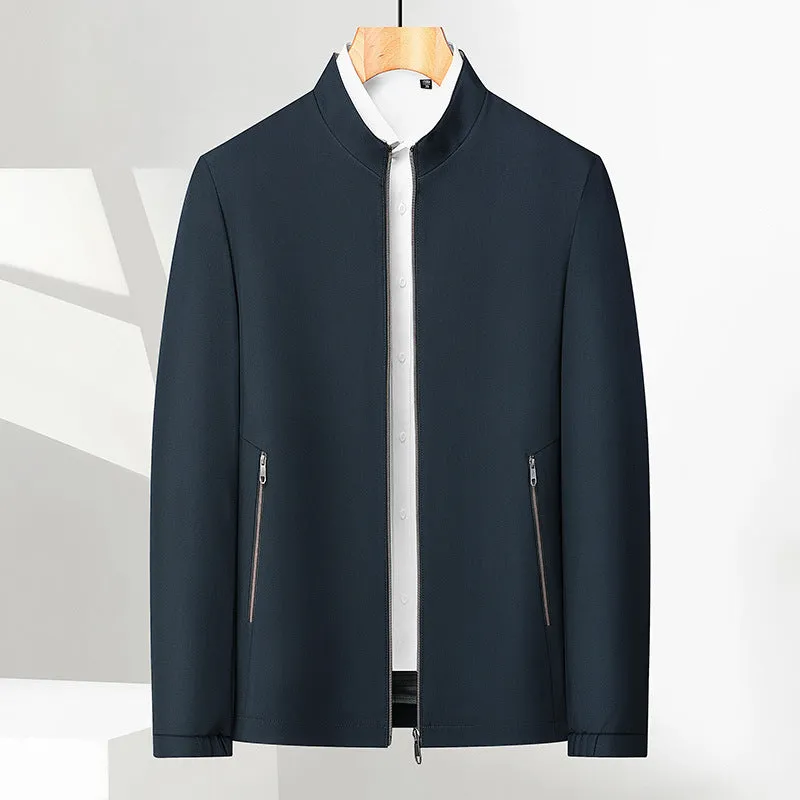 HOT SALE 50% OFFMen's Standing Collar Zipper Casual Jacket