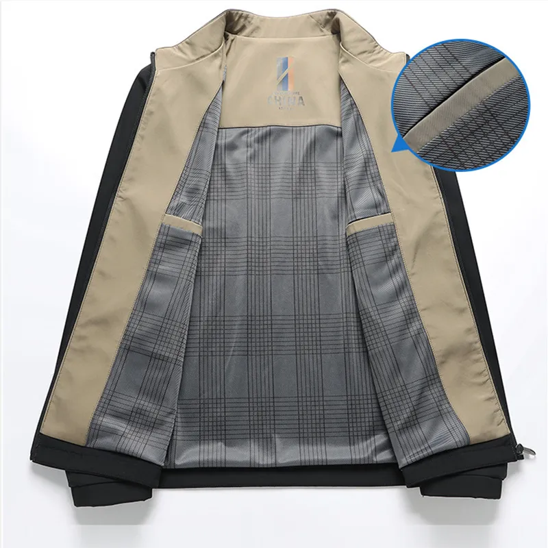HOT SALE 50% OFFMen's Standing Collar Zipper Casual Jacket