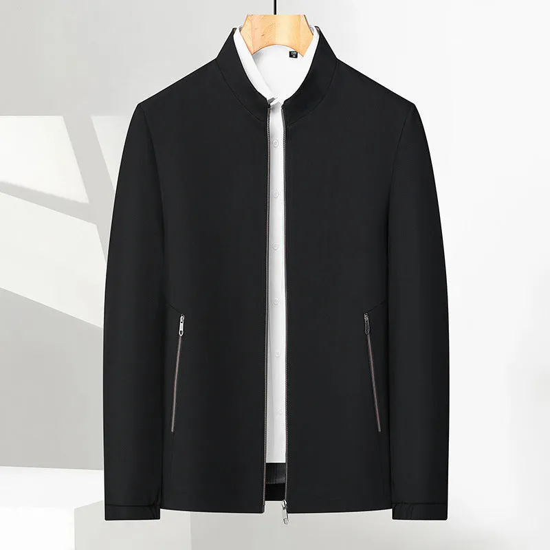 HOT SALE 50% OFFMen's Standing Collar Zipper Casual Jacket
