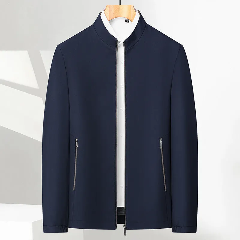 HOT SALE 50% OFFMen's Standing Collar Zipper Casual Jacket