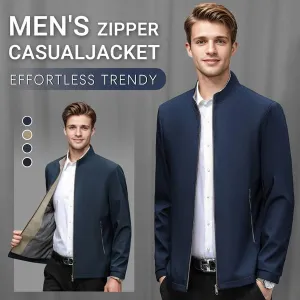 HOT SALE 50% OFFMen's Standing Collar Zipper Casual Jacket