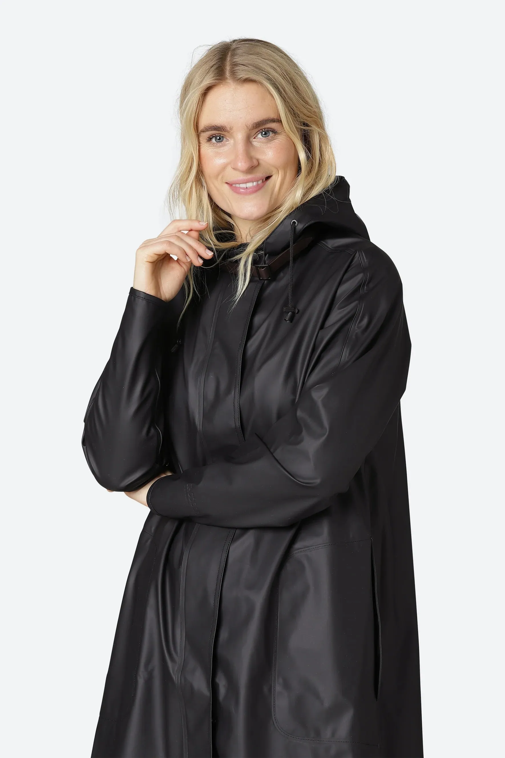 Ilse Jacobsen Rain 71 Raincoat in  Black