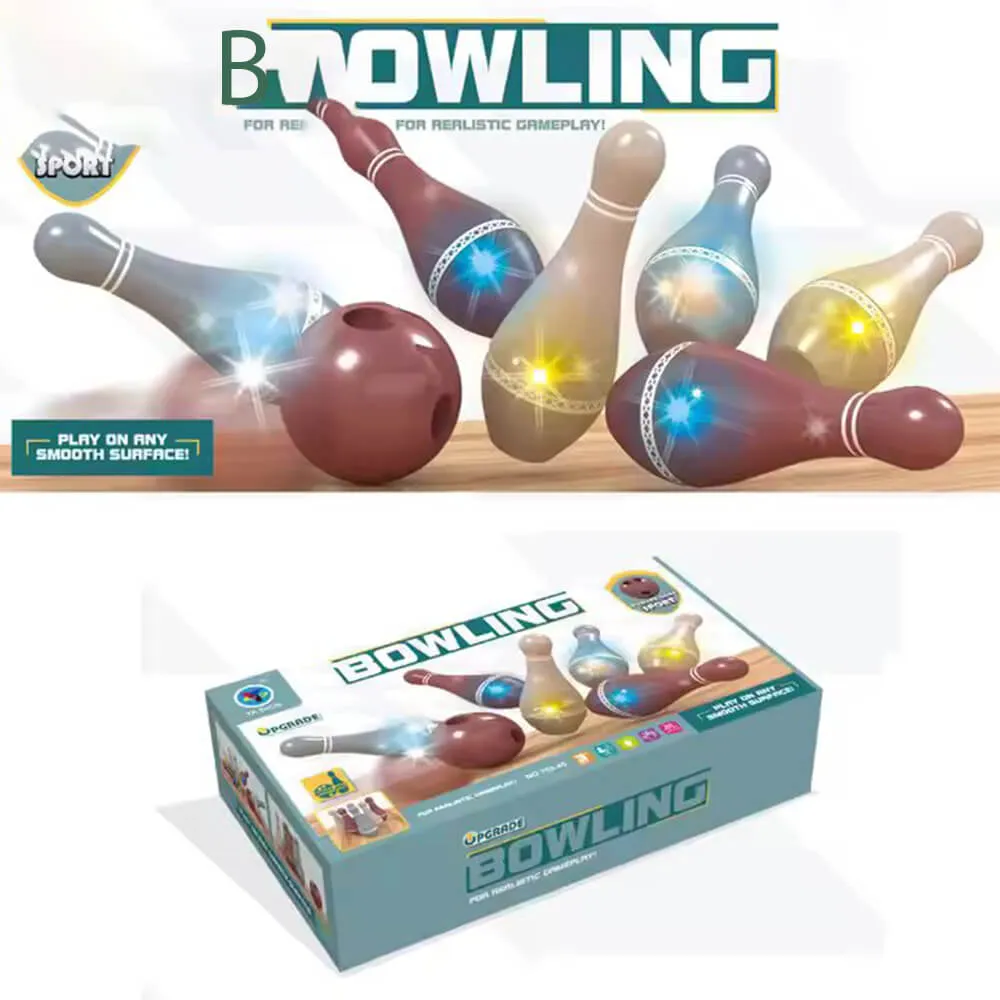 INDOOR SPORT LED LIGHT BOWLING BALLS
