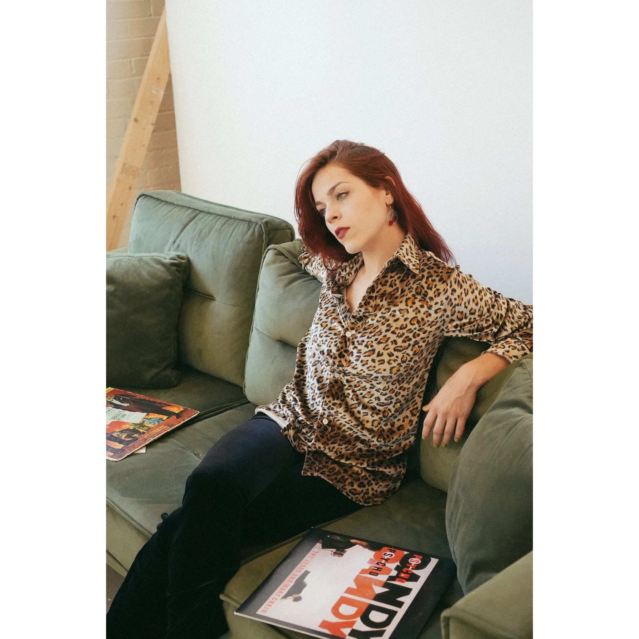 Leopard Velvet