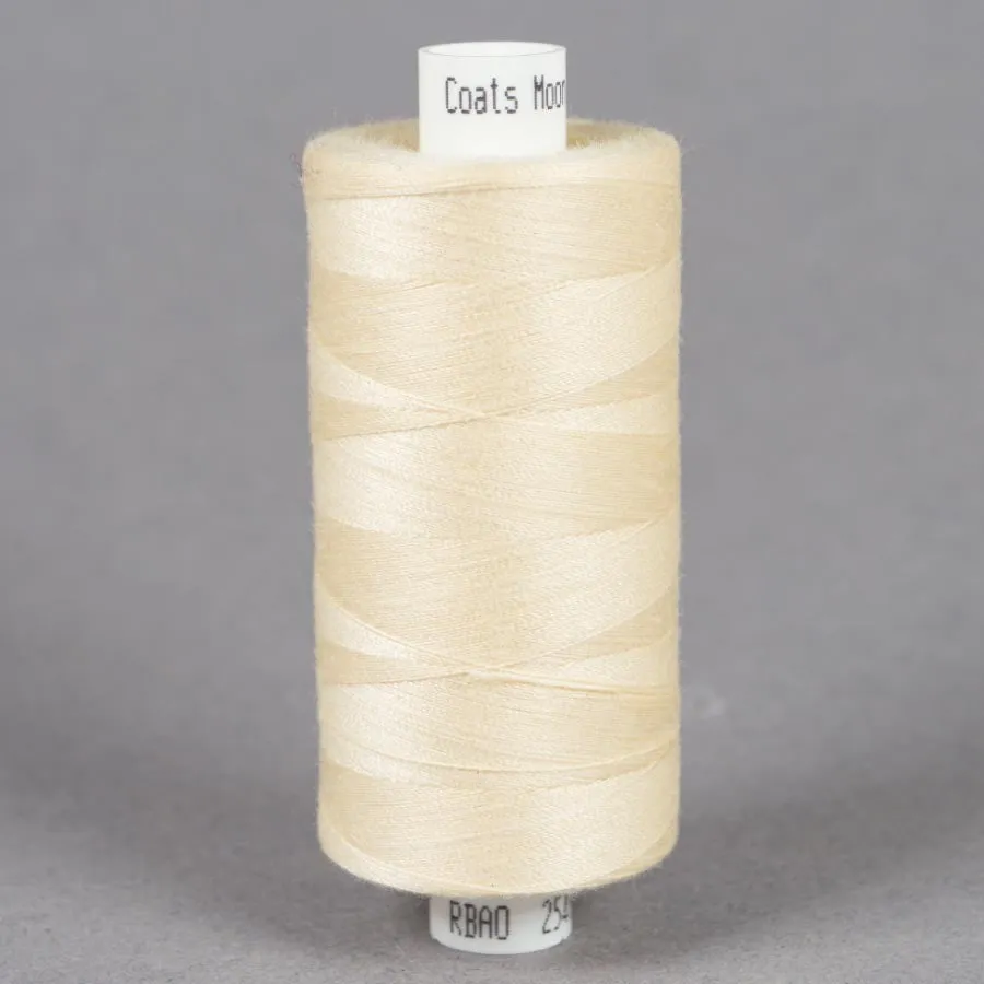 M0104 to M0251 Coats Moon 100% Polyester Thread Cones TKT 120 1000yd/914m