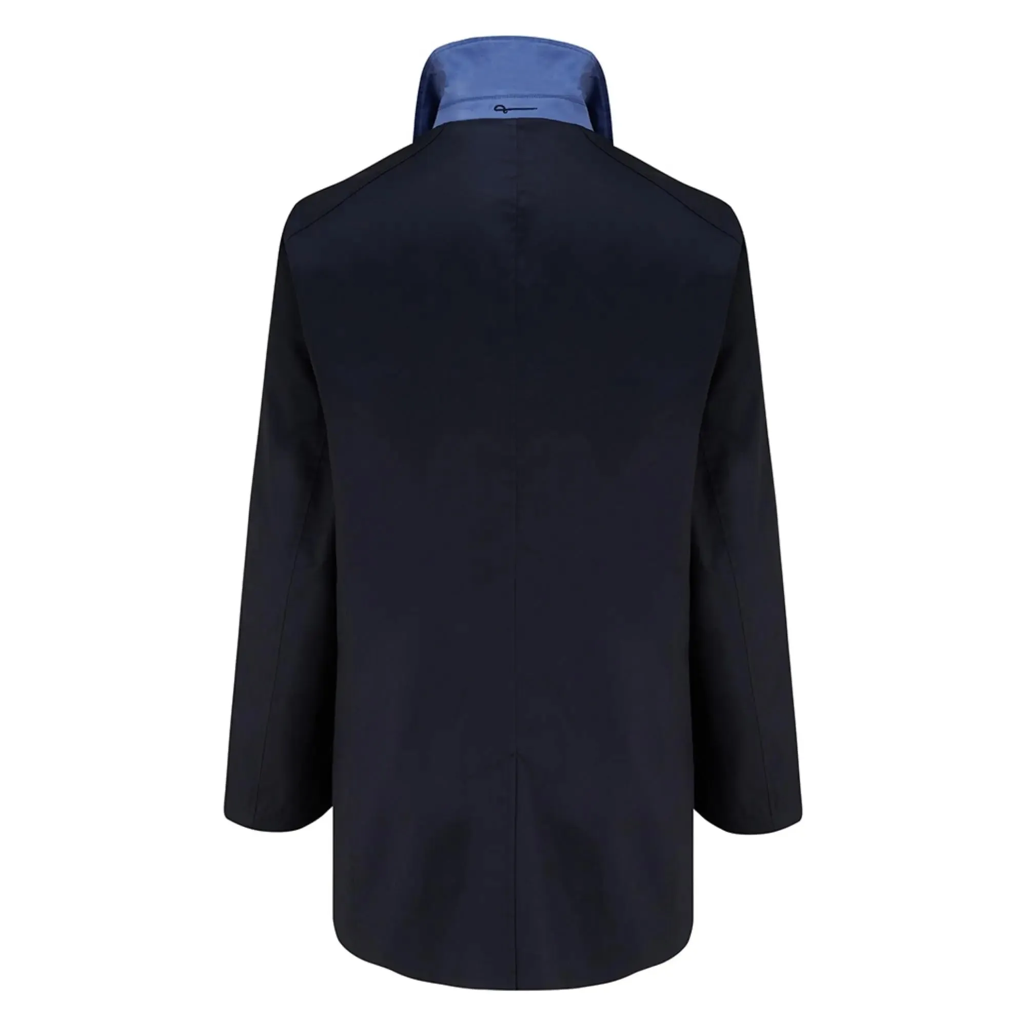 Montague Reversible Mac Jacket - Denim Blue / Navy