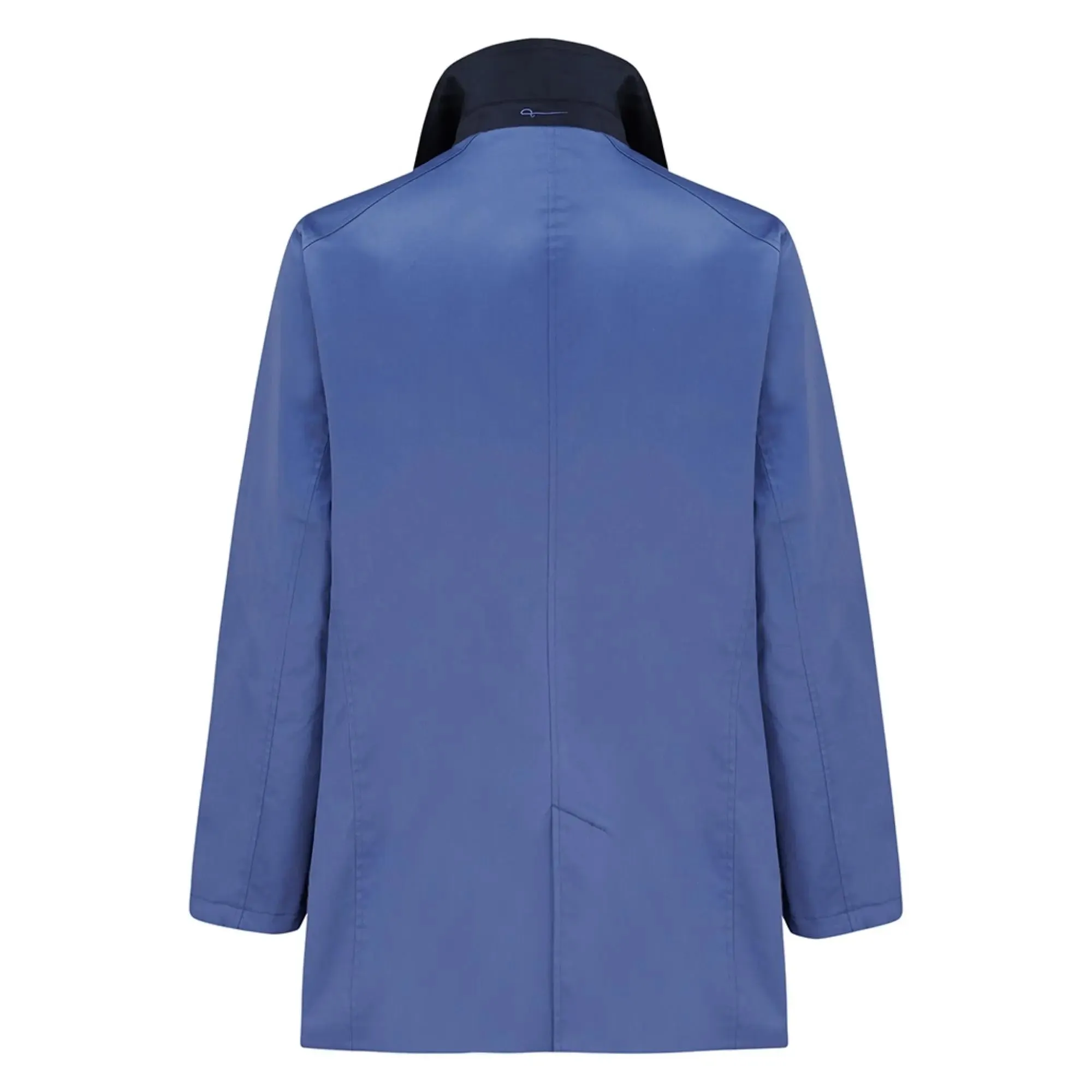 Montague Reversible Mac Jacket - Denim Blue / Navy