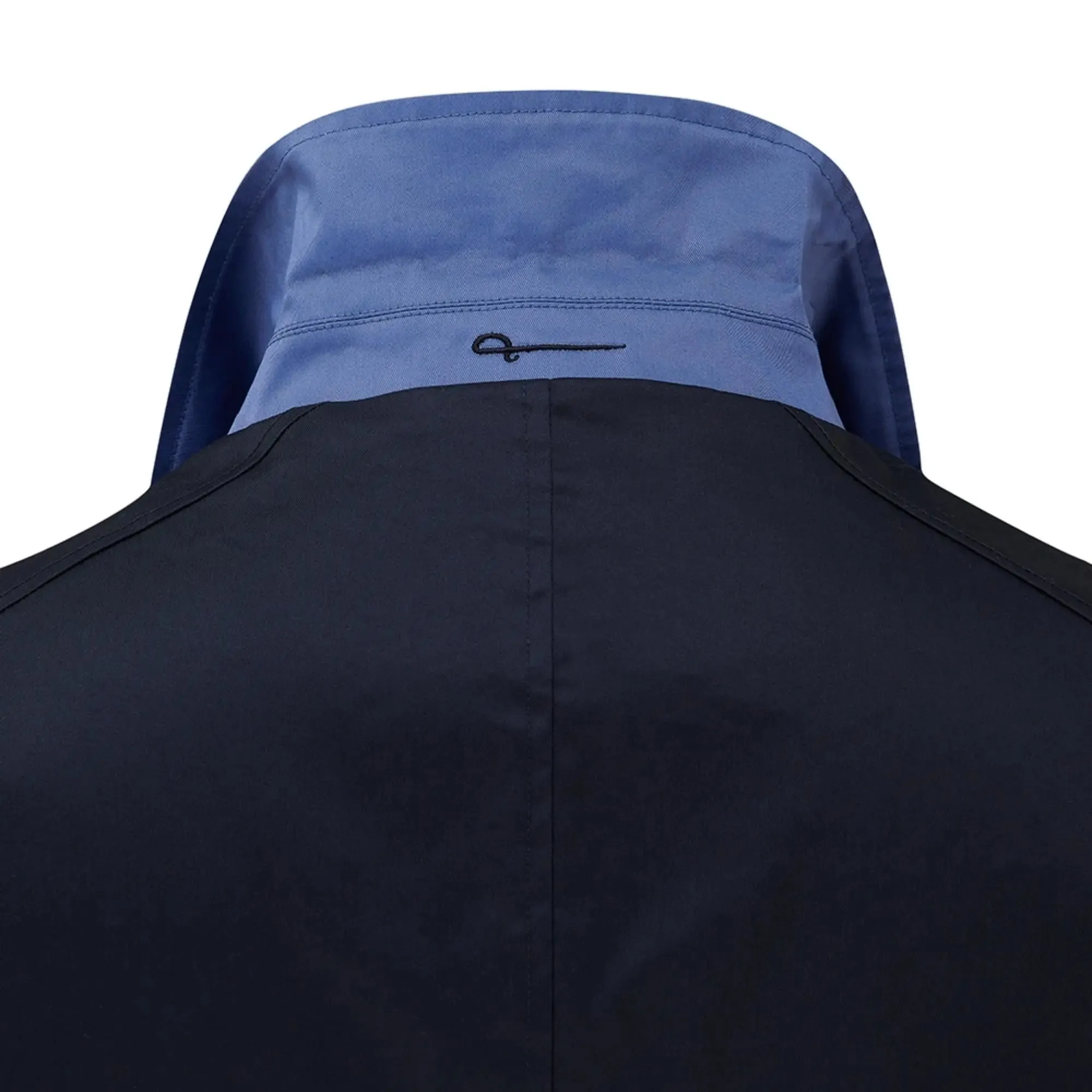 Montague Reversible Mac Jacket - Denim Blue / Navy