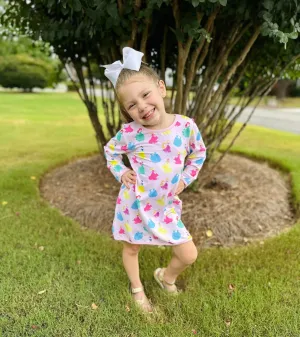 Princess Watercolor Long Sleeved Play Dress