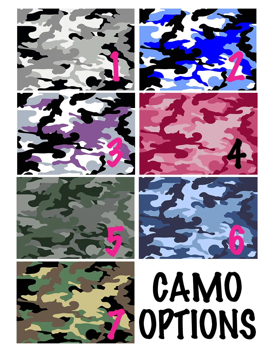 Volleyball Custom Slides / Sandals - Camo
